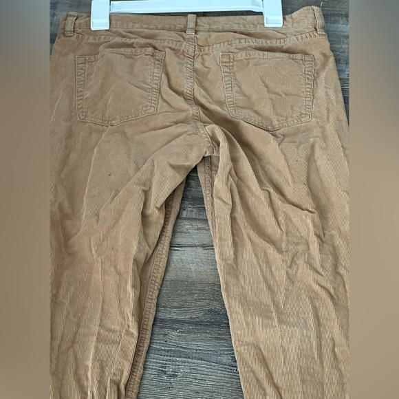 J. Crew Tall 29 T Tan Corduroy Trousers long City Fit 29T - Picture 7 of 12